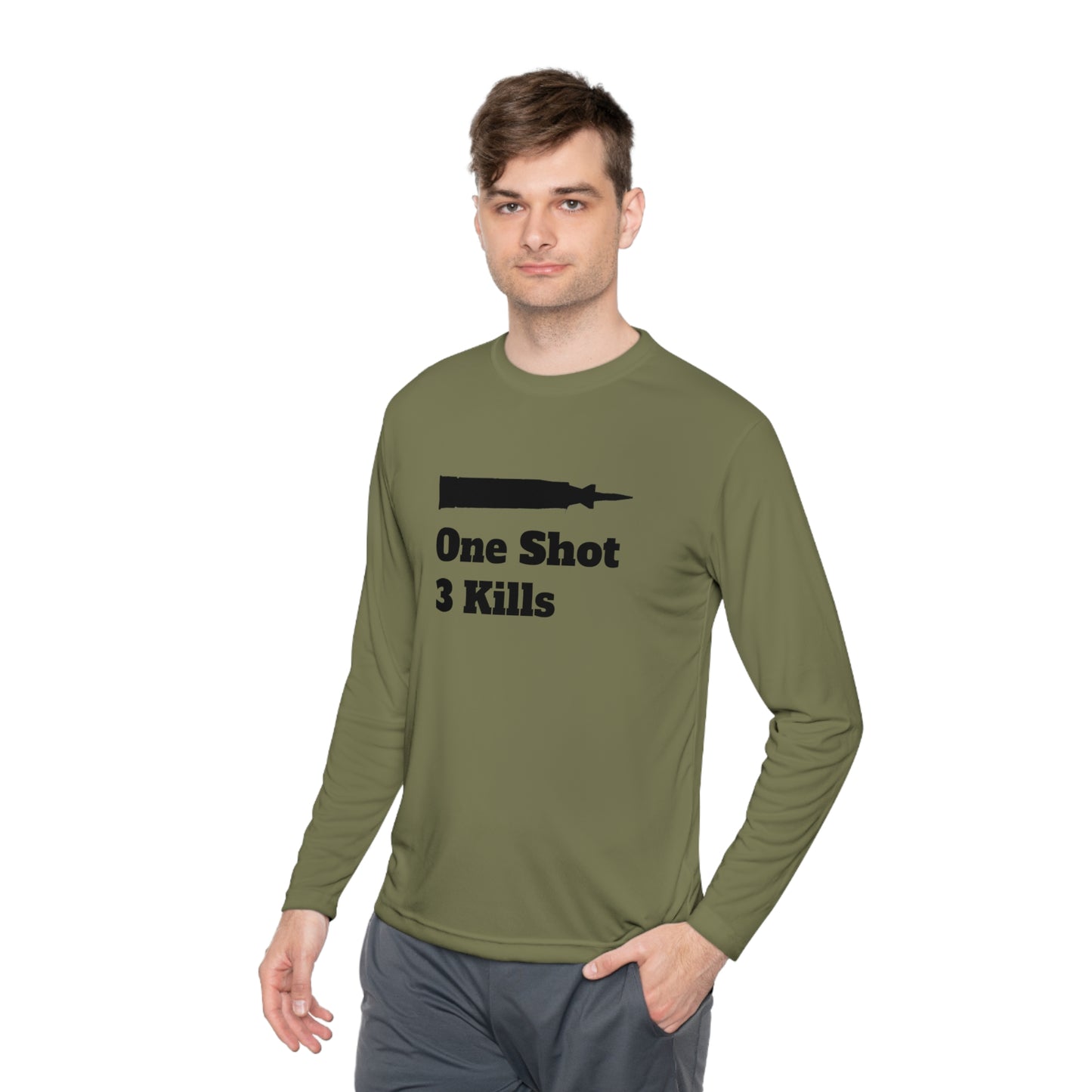 One Shot 3 Kills Long Sleeve Tee