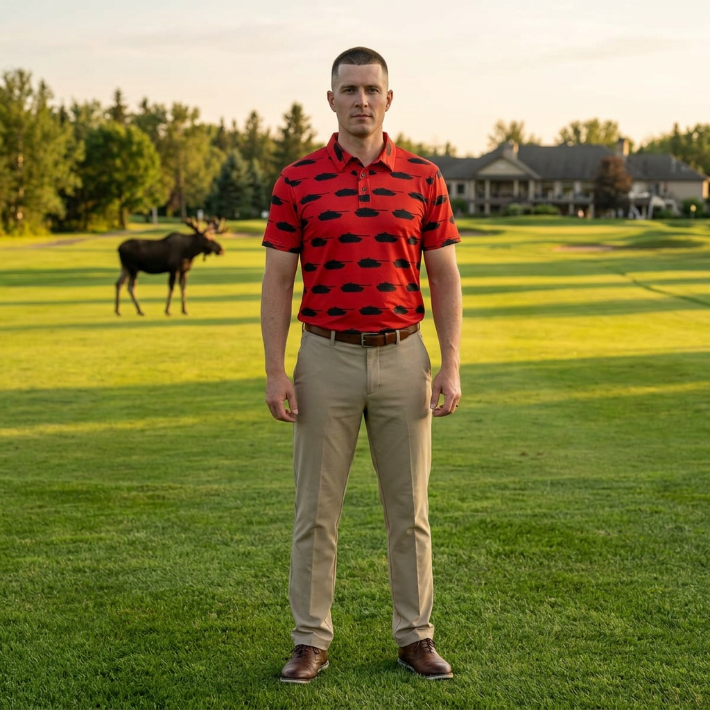 Leopard 2A6 polo shirt