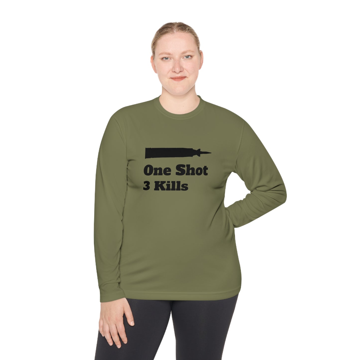 One Shot 3 Kills Long Sleeve Tee