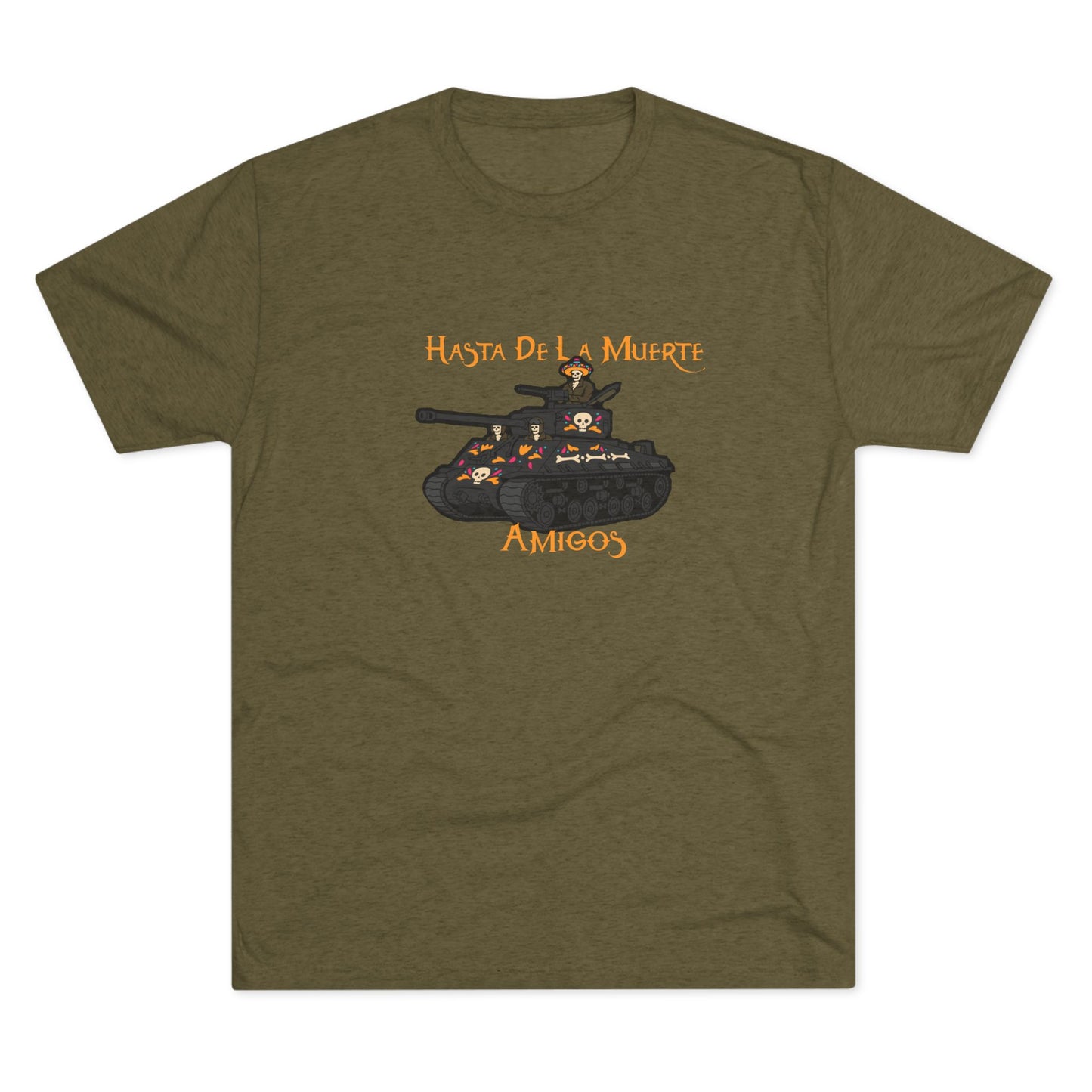 Hasta De La Muerte Triblend Tee