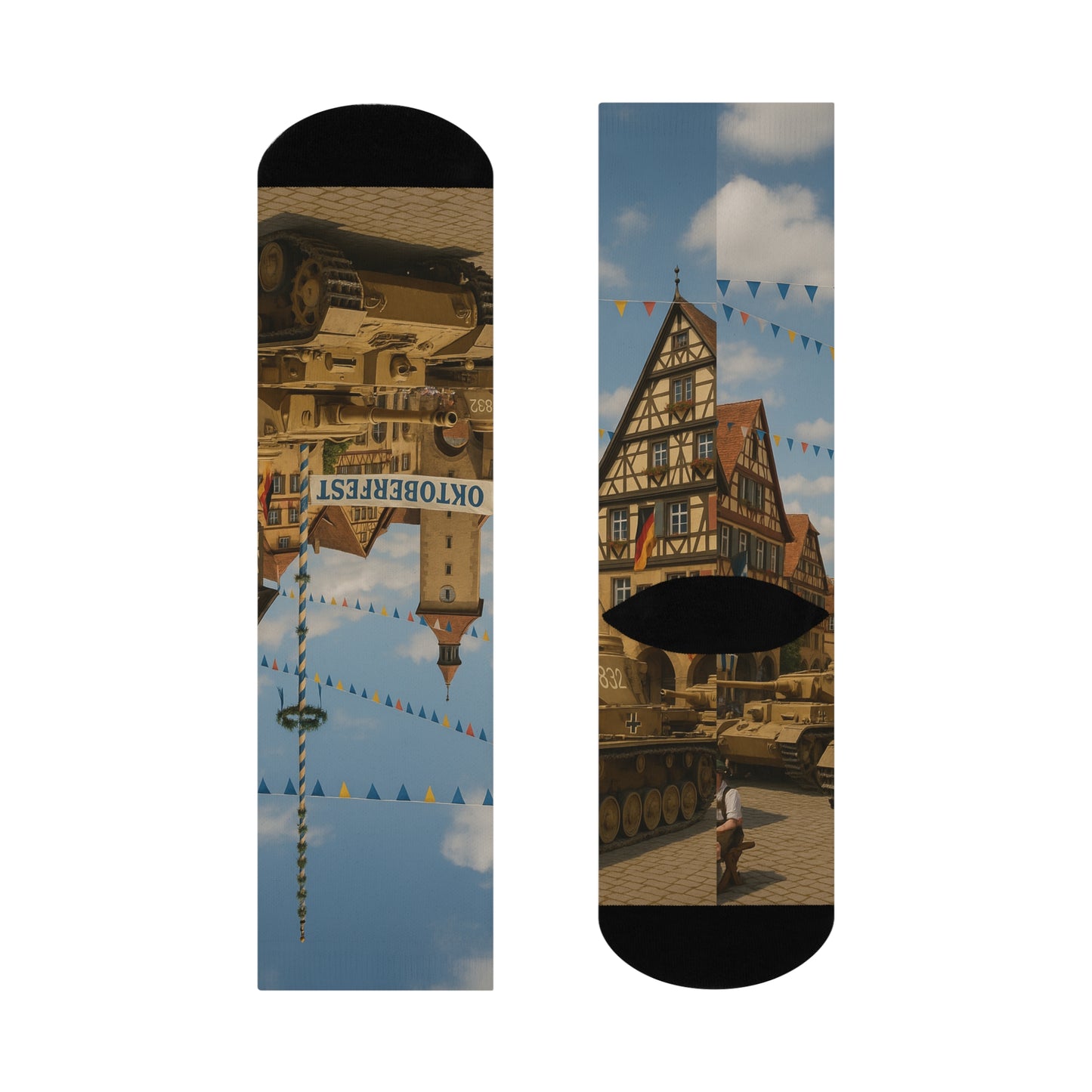 Panzer Oktoberfest Cushioned Crew Socks