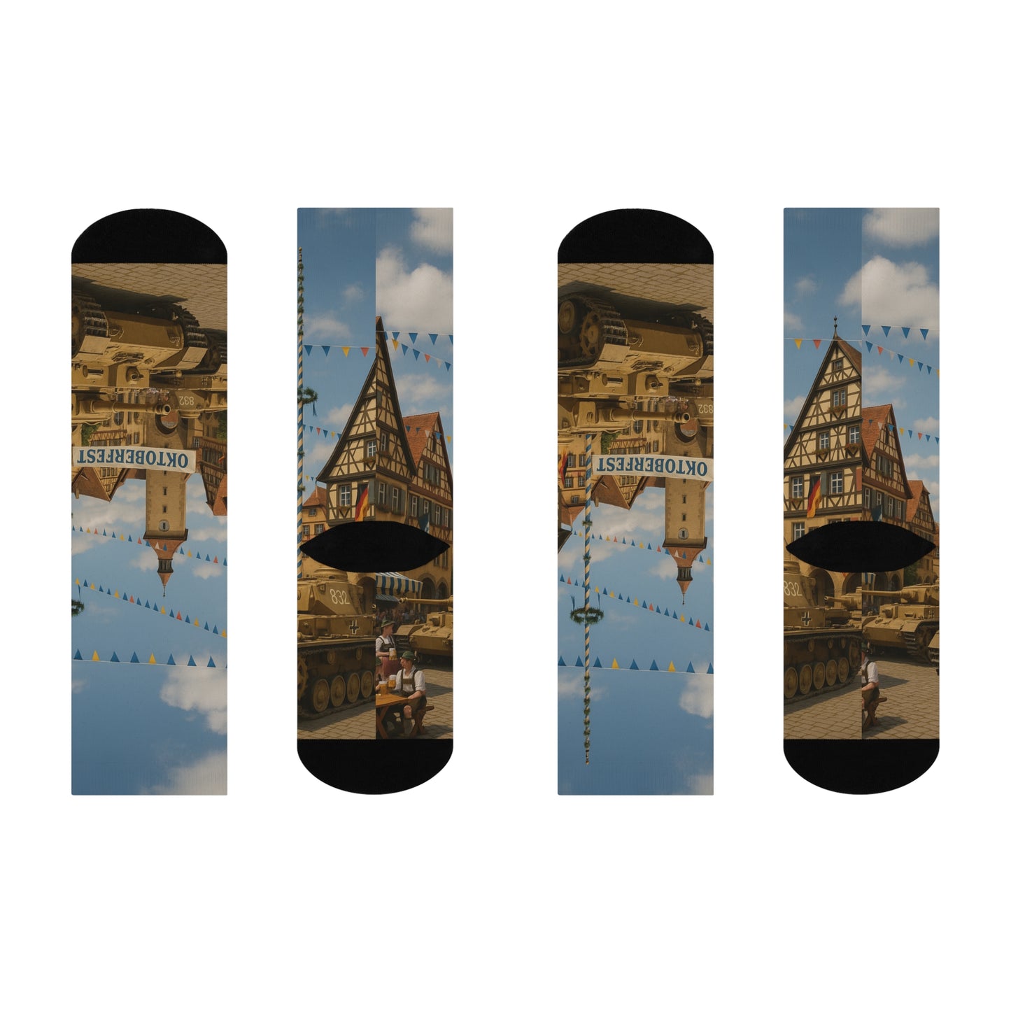 Panzer Oktoberfest Cushioned Crew Socks