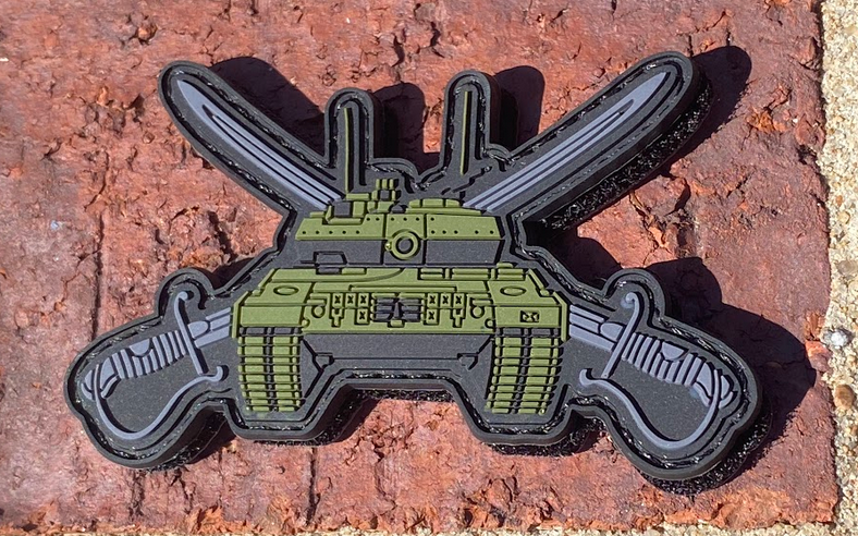 Leopard 2 Crest PVC Patch