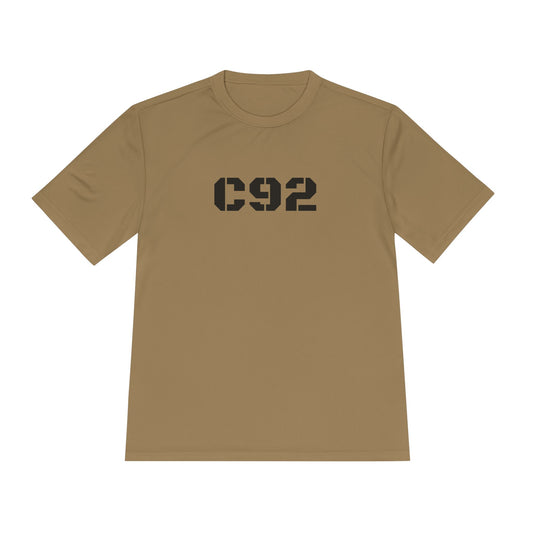 C92 moisture wicking shirt.