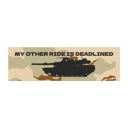 DCU Abrams Deadlined Car Magnet