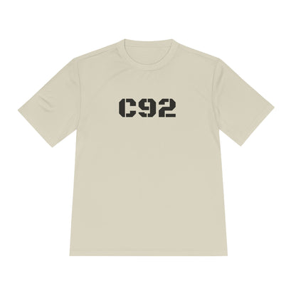 C92 moisture wicking shirt.