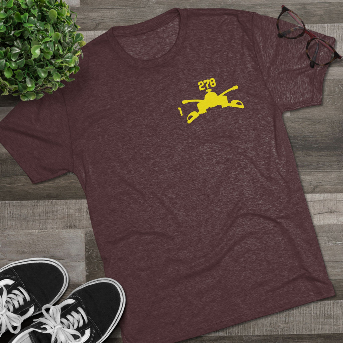 1-278 ACR Tri-Blend Crew Tee