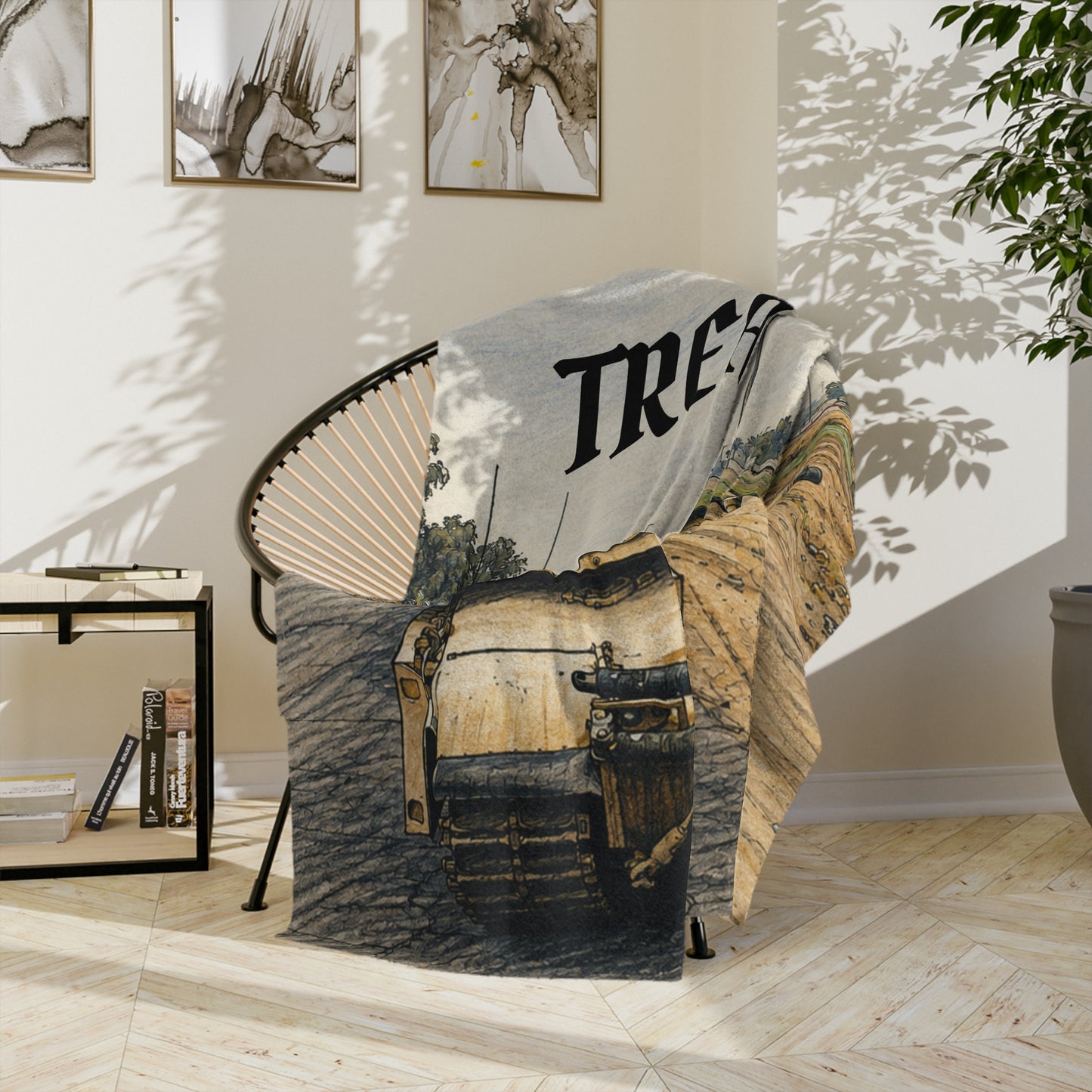Treat 'em Rough! Velveteen Microfiber Blanket
