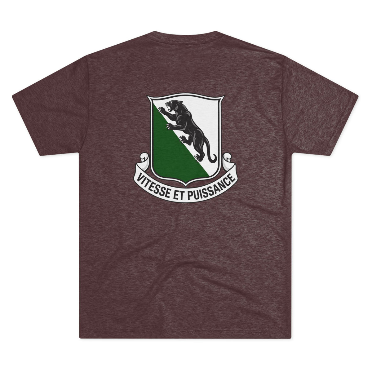 1-69 Armor Regiment Tri-Blend Crew Tee