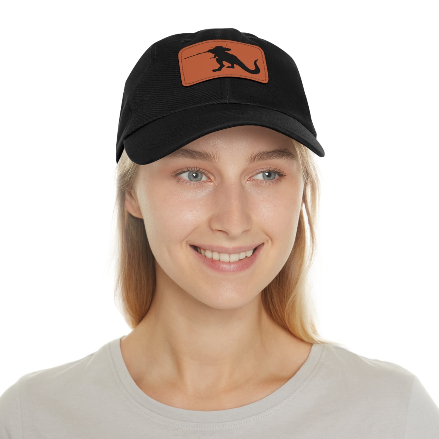 Dino Tanker Hat with leather patch