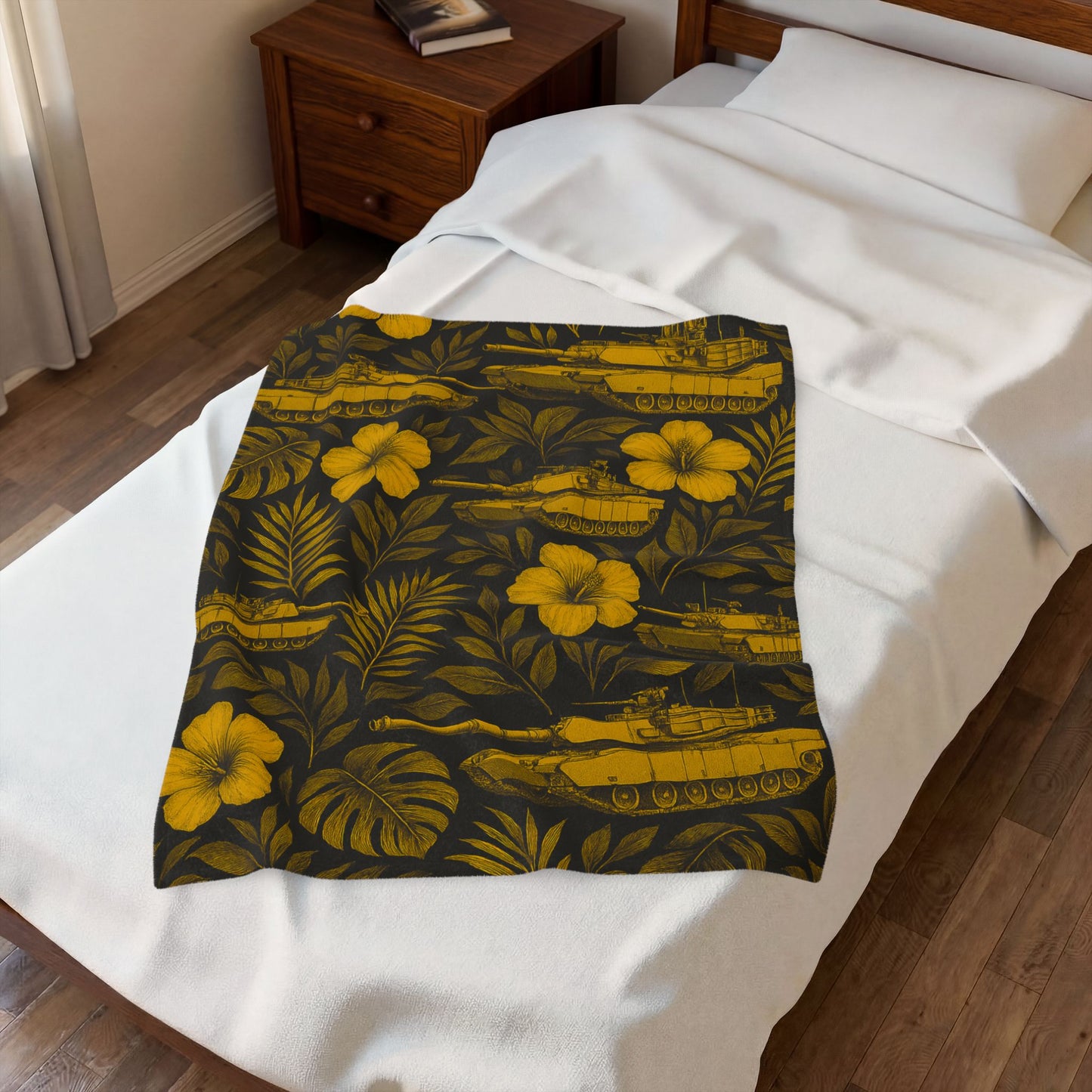 Aloha Abrams Velveteen Plush Blanket