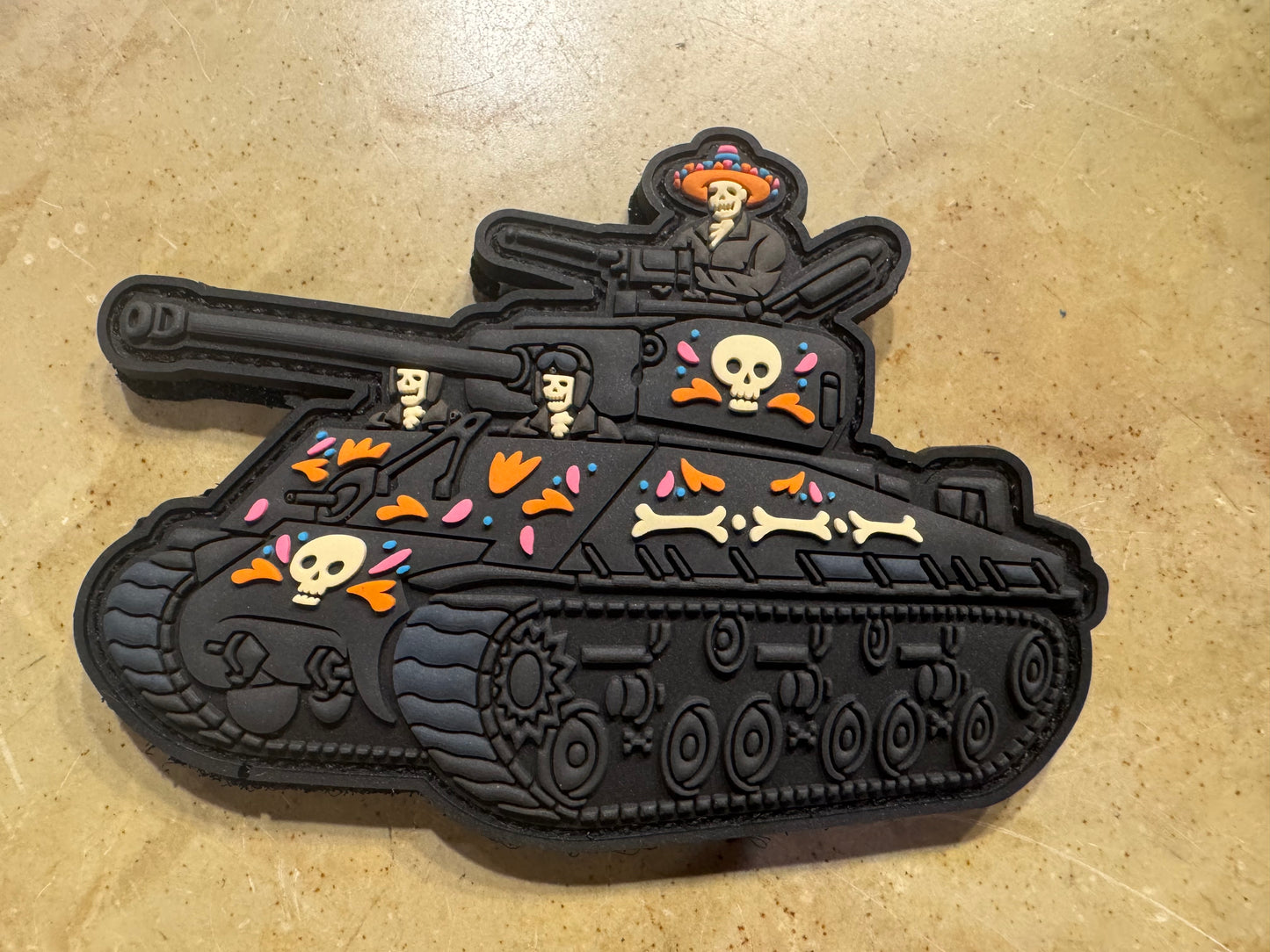 Dia De Muertos PVC Patch