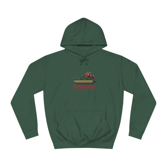 Santa On the way Hoodie