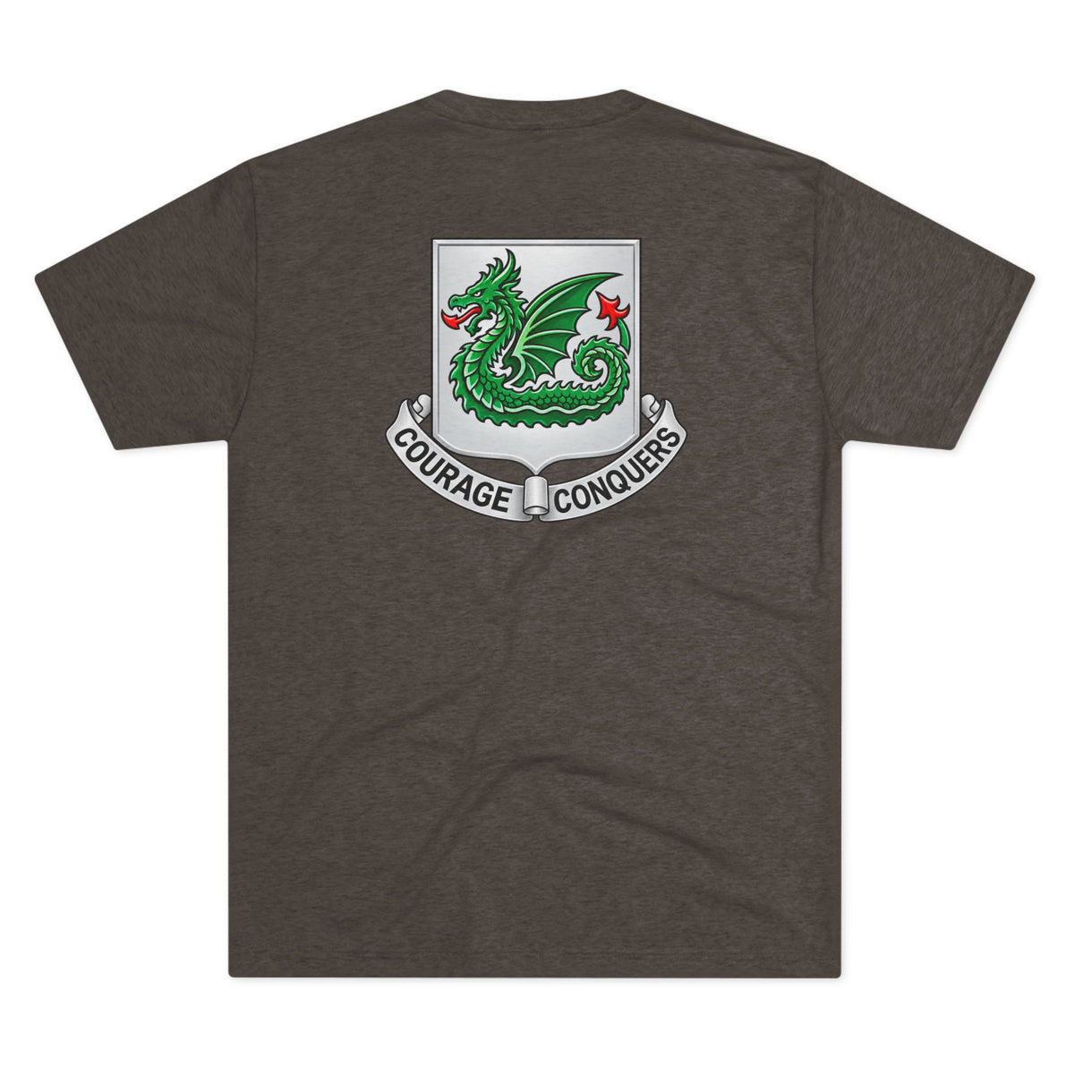 1-37 Armor Regiment Tri-Blend Crew Tee