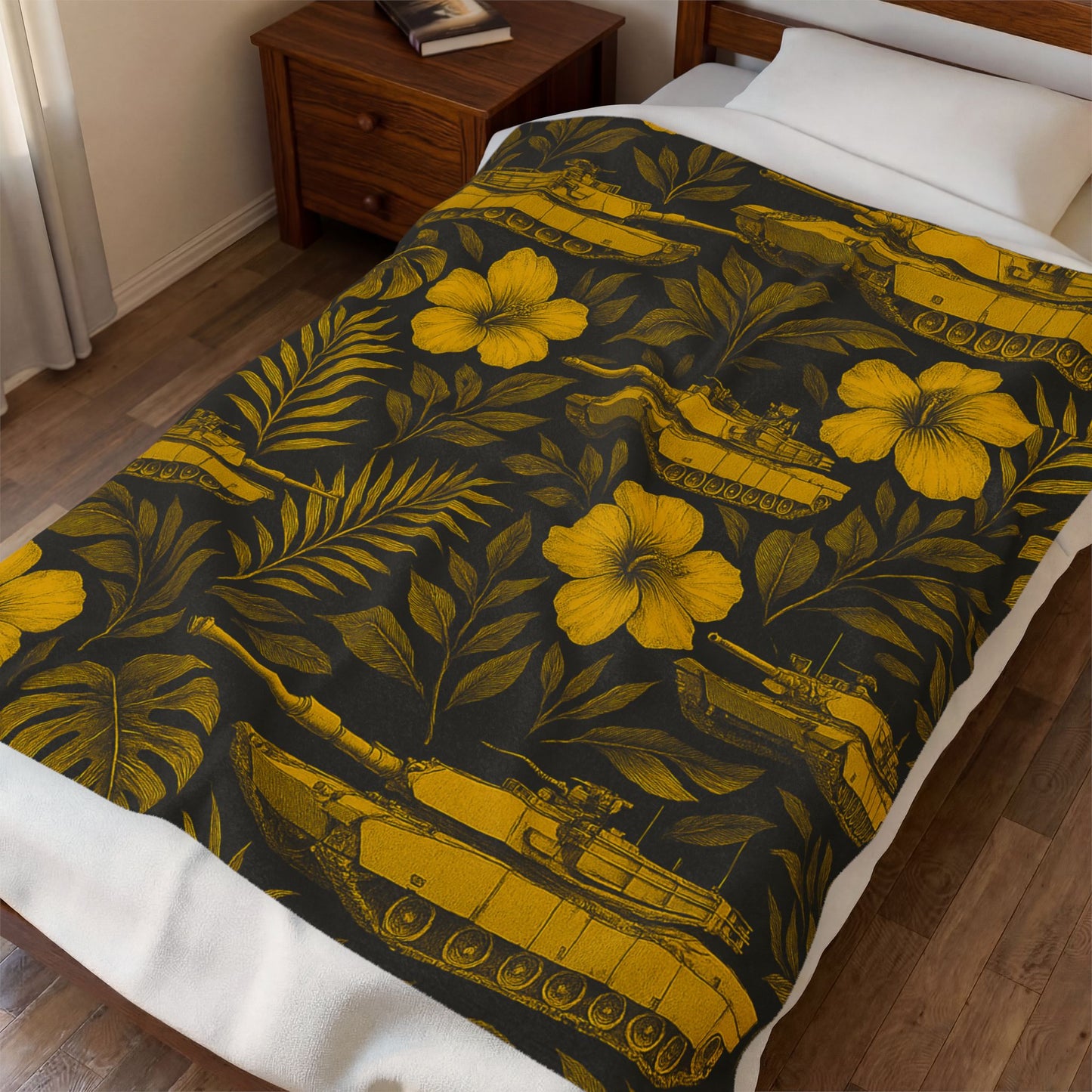 Aloha Abrams Velveteen Plush Blanket