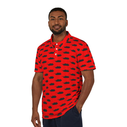 Abrams Crimson Golf Polo