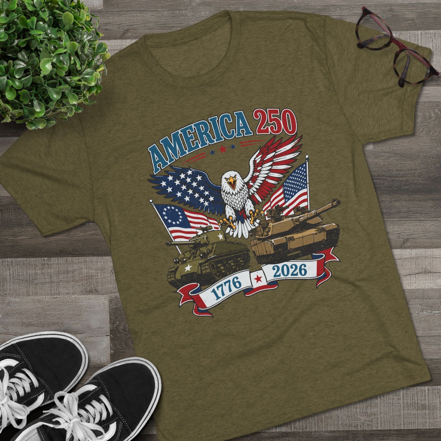 America 250th Tanker Shirt
