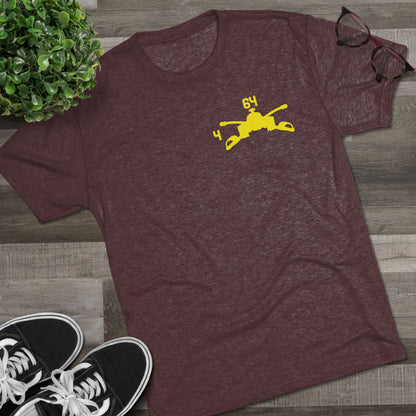 4-64 Armor Regiment Tri-Blend Crew Tee