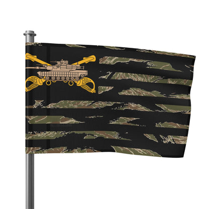 Tiger Stripe Abrams Flag