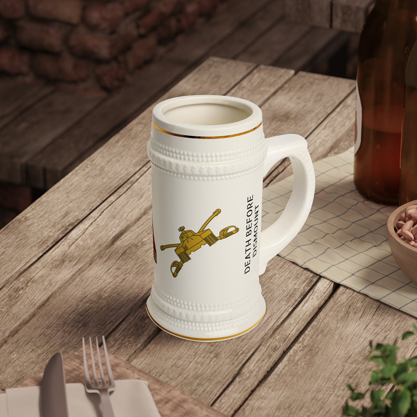 1st Armored Division Beer Stein