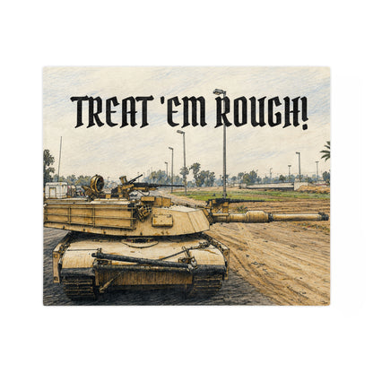 Treat 'em Rough! Velveteen Microfiber Blanket