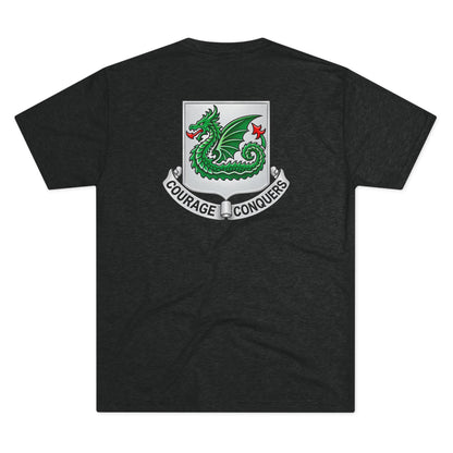 1-37 Armor Regiment Tri-Blend Crew Tee