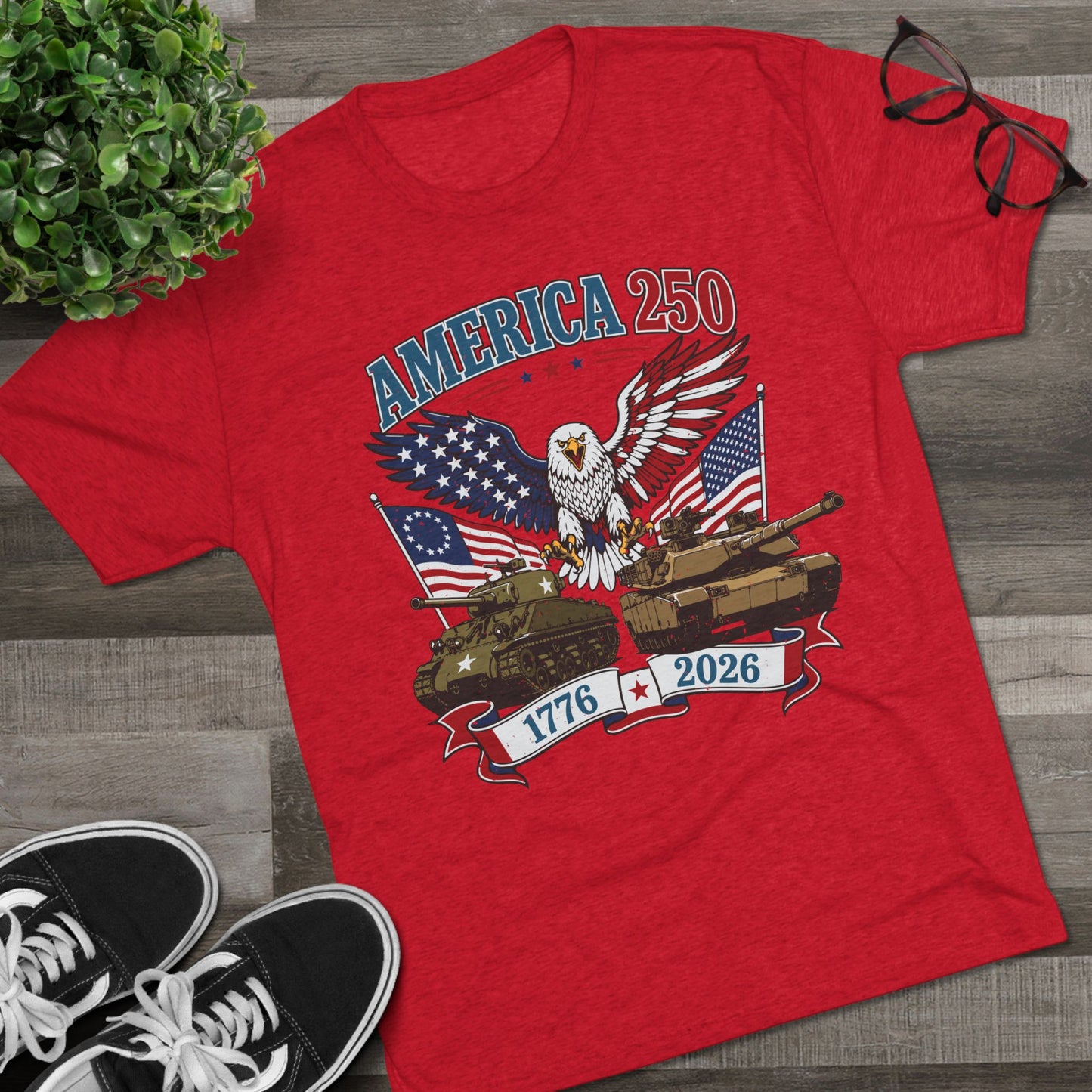 America 250th Tanker Shirt