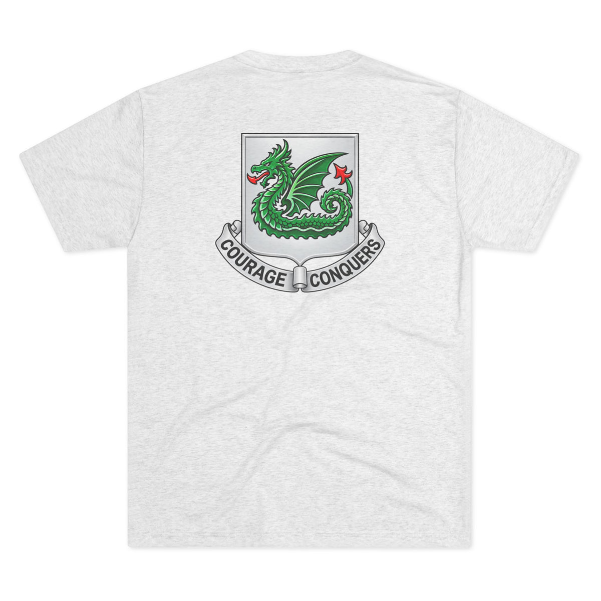 1-37 Armor Regiment Tri-Blend Crew Tee