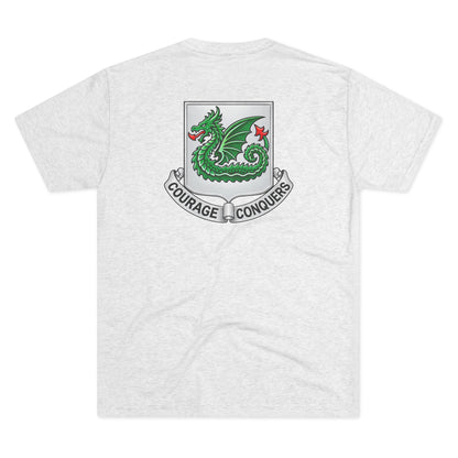 1-37 Armor Regiment Tri-Blend Crew Tee
