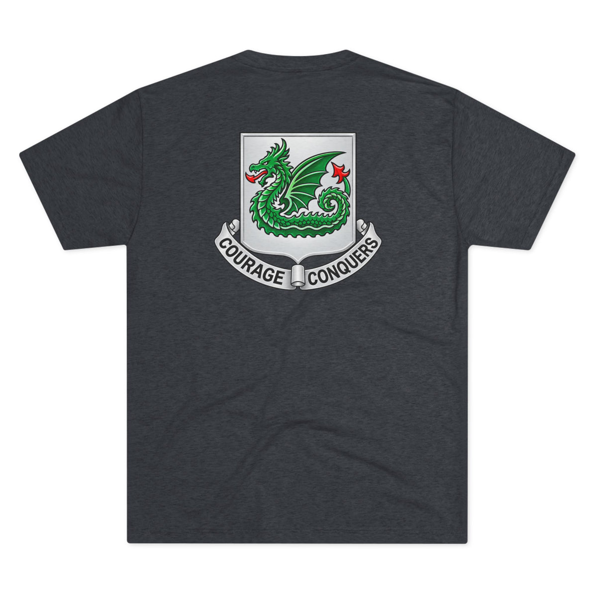 1-37 Armor Regiment Tri-Blend Crew Tee