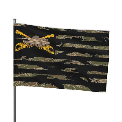 Tiger Stripe Abrams Flag