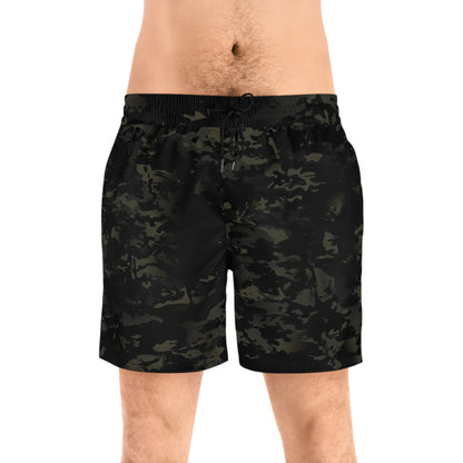 Abrams Multicam Black Swim Trunks