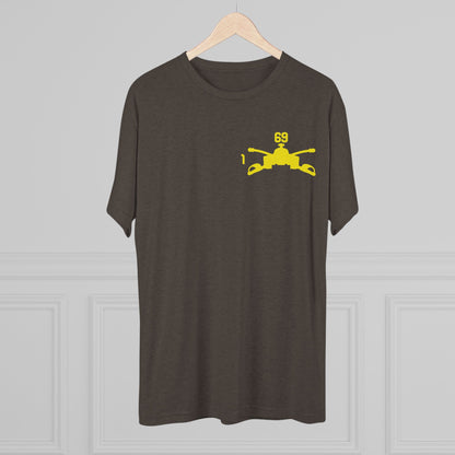 1-69 Armor Regiment Tri-Blend Crew Tee