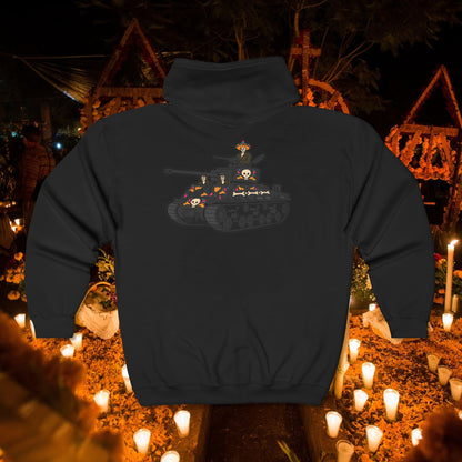 Hasta De La Muerte Full Zip Hooded Sweatshirt