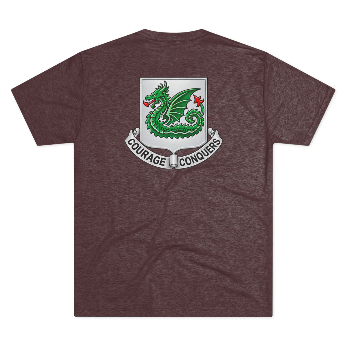 1-37 Armor Regiment Tri-Blend Crew Tee