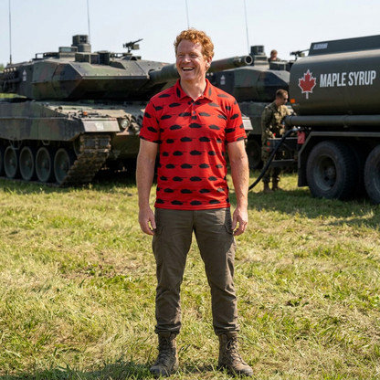 Leopard 2A6 polo shirt
