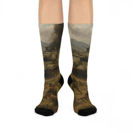 Korean War M26 Pershing Cushioned Crew Socks