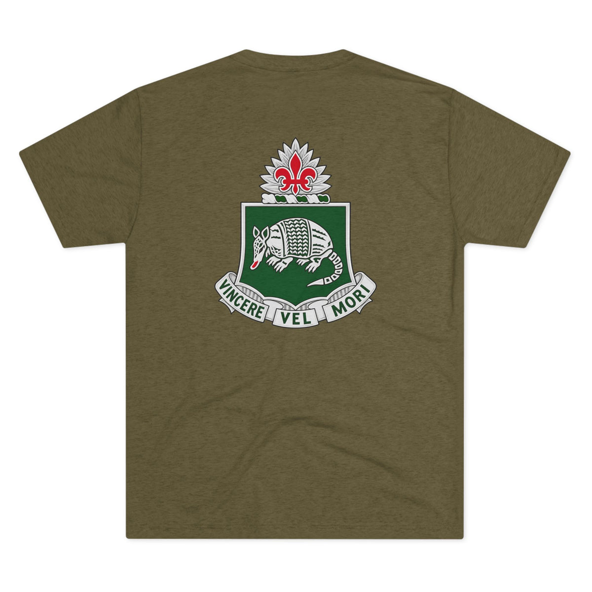 1-35 Armor Regiment Tri-Blend Crew Tee