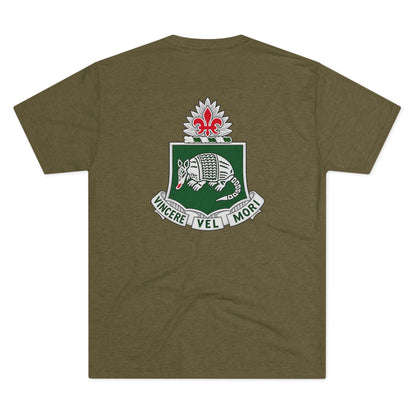 1-35 Armor Regiment Tri-Blend Crew Tee