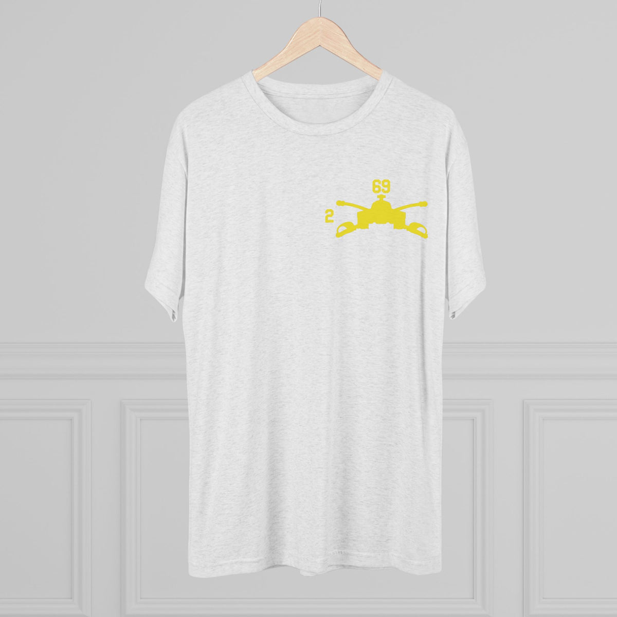 2-69 Armor Regiment Tri-Blend Crew Tee
