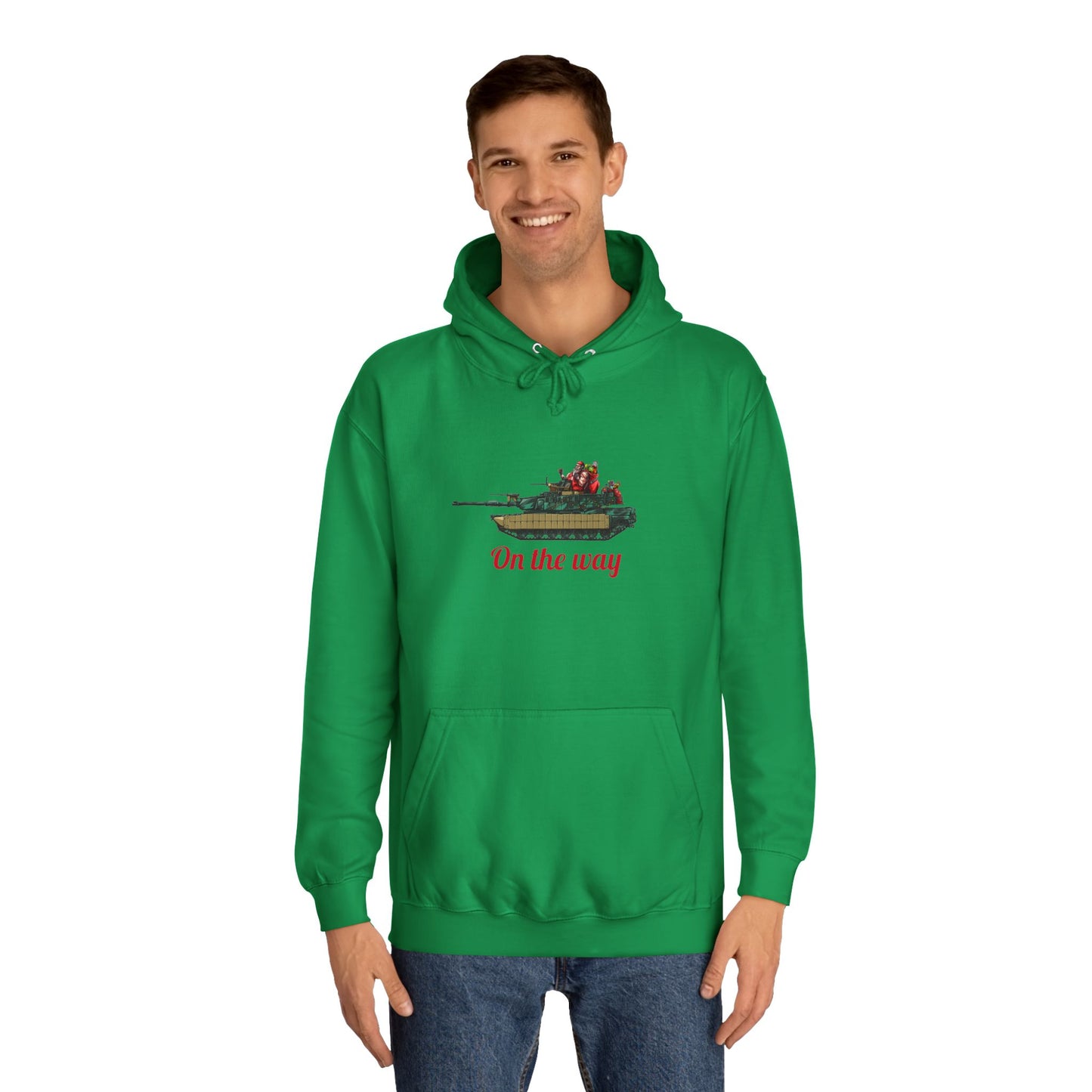 Santa On the way Hoodie