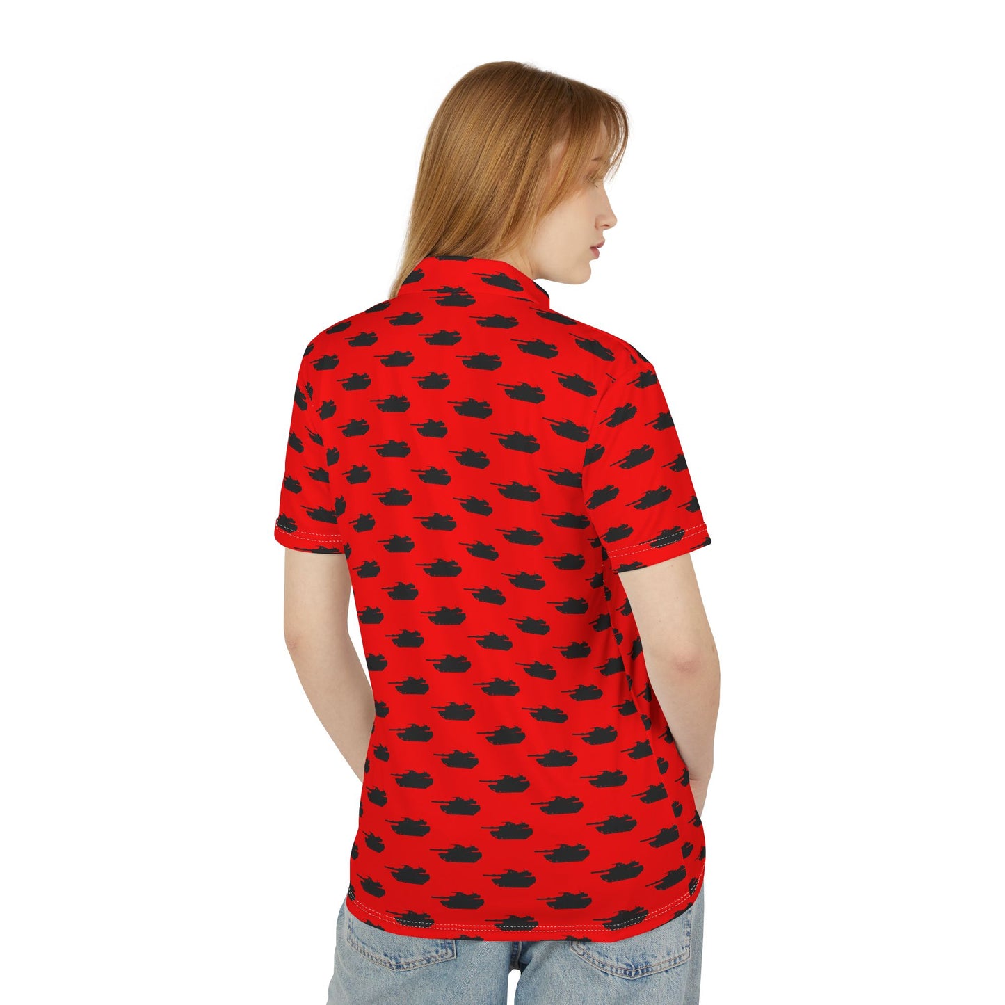 Abrams Crimson Golf Polo