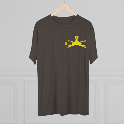 2-69 Armor Regiment Tri-Blend Crew Tee