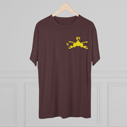 4-64 Armor Regiment Tri-Blend Crew Tee