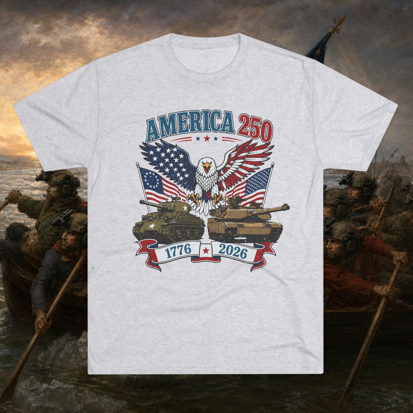 America 250th Tanker Shirt