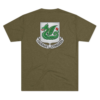 1-37 Armor Regiment Tri-Blend Crew Tee