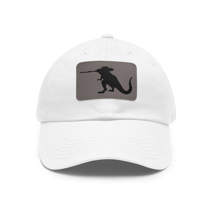 Dino Tanker Hat with leather patch