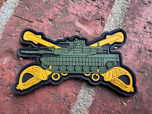 Abrams 3” PVC Velcro patch