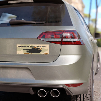 DCU Abrams Deadlined Car Magnet