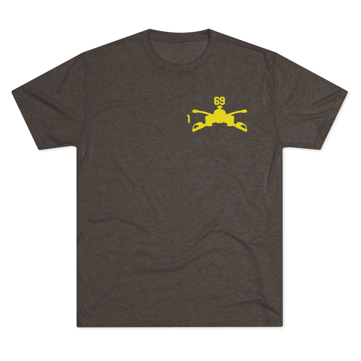 1-69 Armor Regiment Tri-Blend Crew Tee